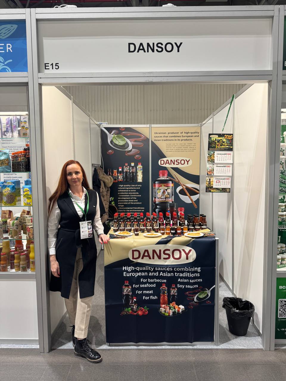 Dansoy at WorldFood Poland 2025 – booth image